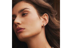  Melodic Poet - Earrings - Silver / Rhodium plated - Zirconia
